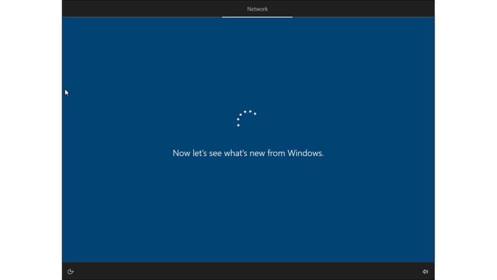 windows 10 setup getting updates