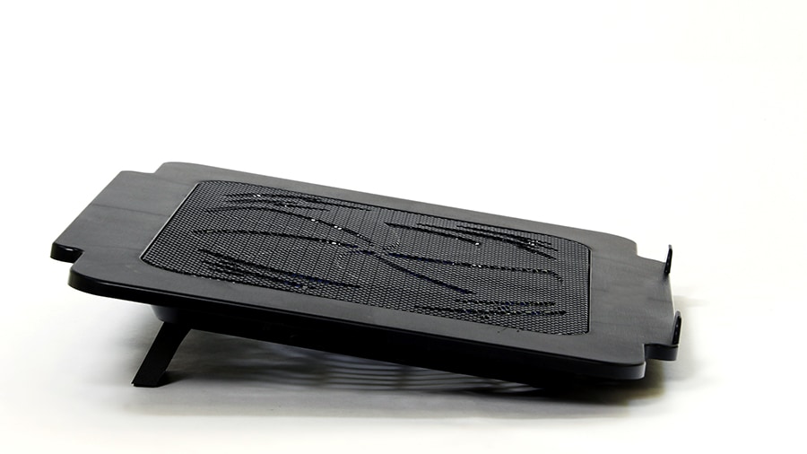 An example of a laptop cooling pad.