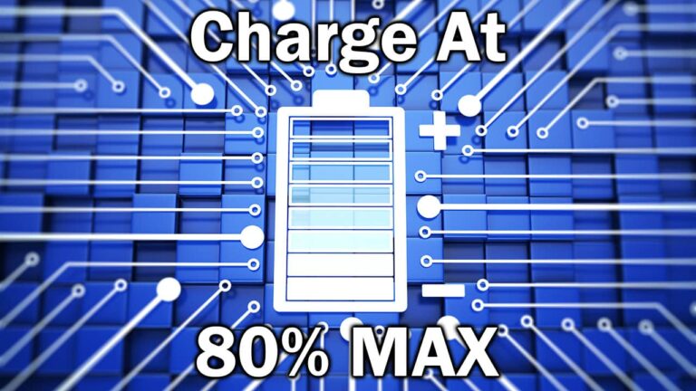 How To Make Mac Stop Charging At 80%