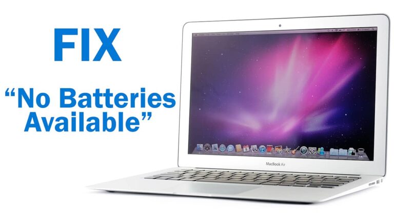 MacBook Air Not Recognizing Battery? How To Fix It
