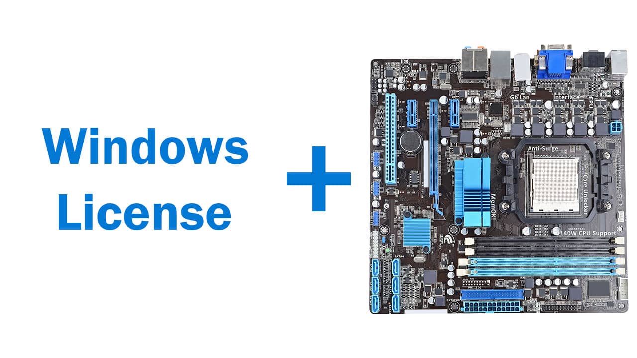 How to keep Windows when changing motherboard.