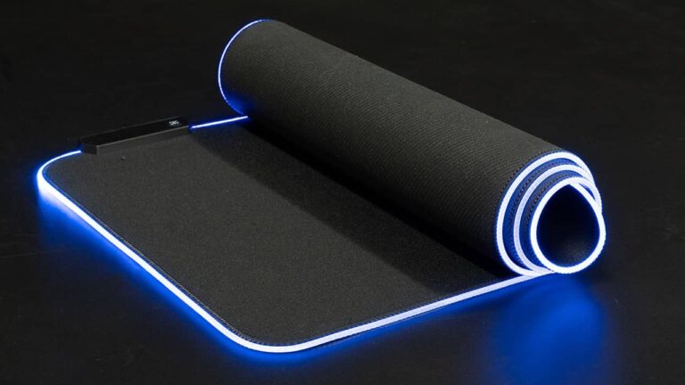 A gaming mouse pad.